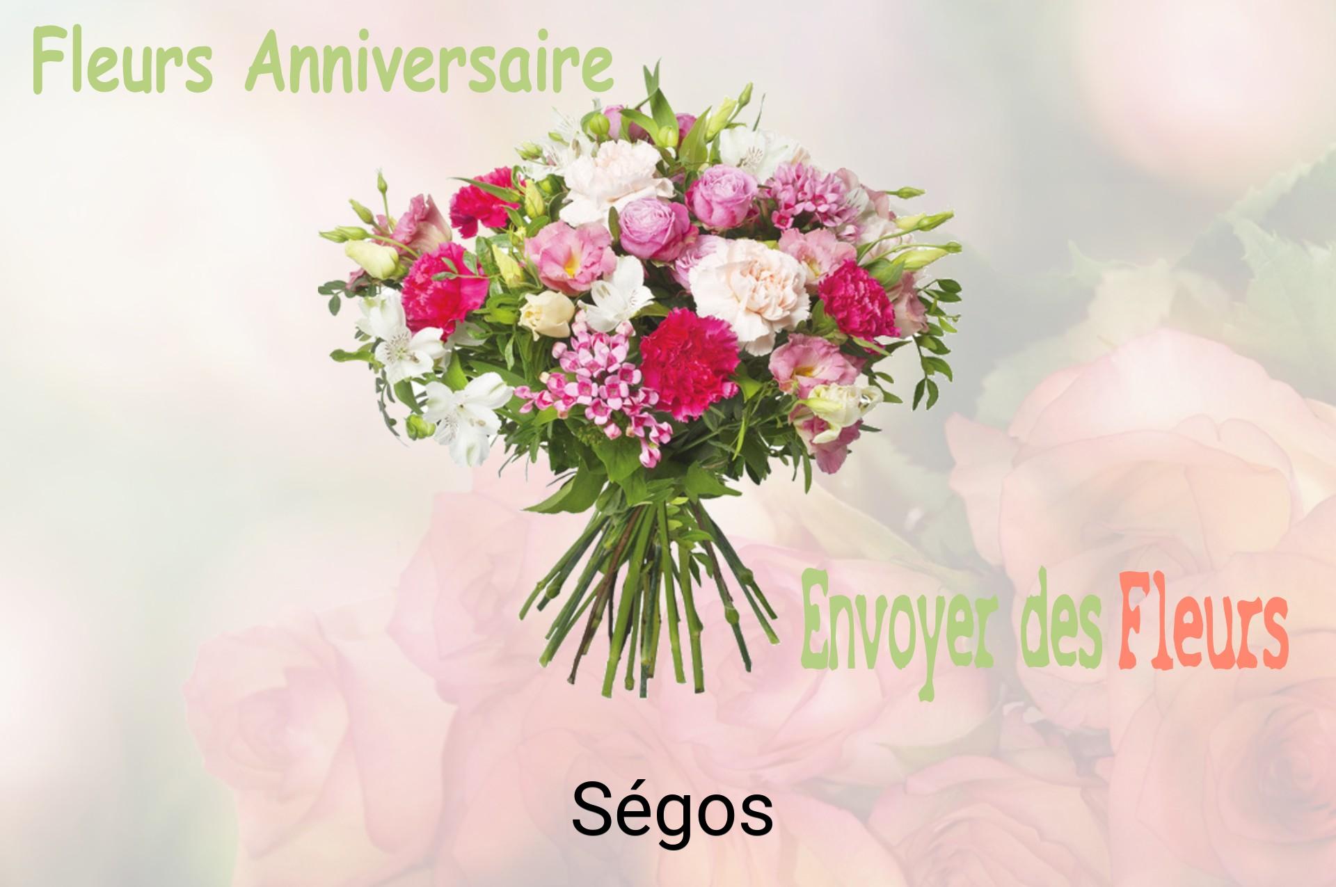 Bouquet de fleurs d’anniversaire livré à Ségos